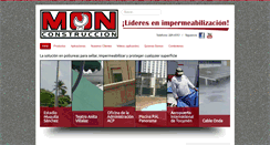Desktop Screenshot of monconstruccion.com